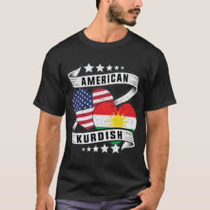 T-shirt chemise américaine et kurde