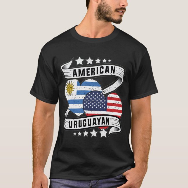 T-shirt Chemise américaine et uruguayenne (Devant)