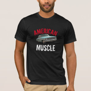 T-shirt Chemise américaine Muscle, voiture des années 1960