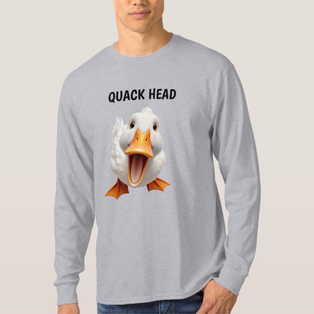 T-SHIRT CHEMISE AMOUREUX DE CANARD (Devant)
