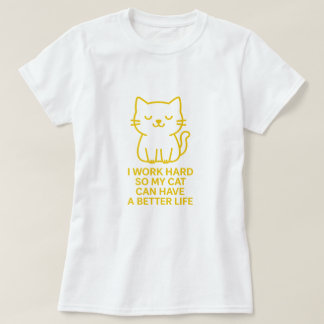 T-shirt Chemise Amoureux des chats drôle