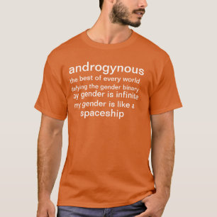 T-shirt Chemise androgyne
