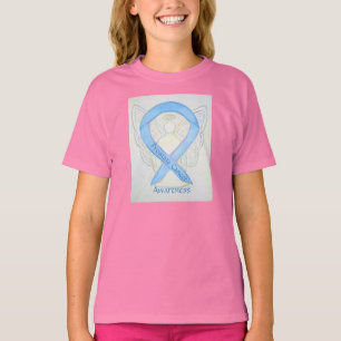 T-shirt Chemise Ange du ruban de sensibilisation au cancer
