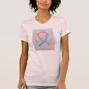 T-shirt Chemise Ange du ruban de sensibilisation au cancer