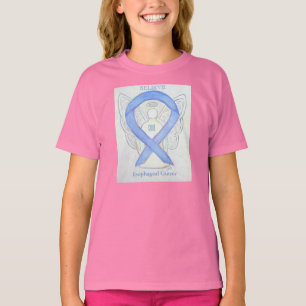 T-shirt Chemise Ange du ruban de sensibilisation au cancer