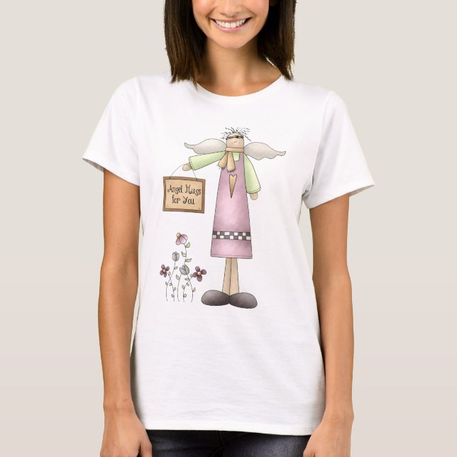 T-shirt Chemise Angel Hugs (Devant)