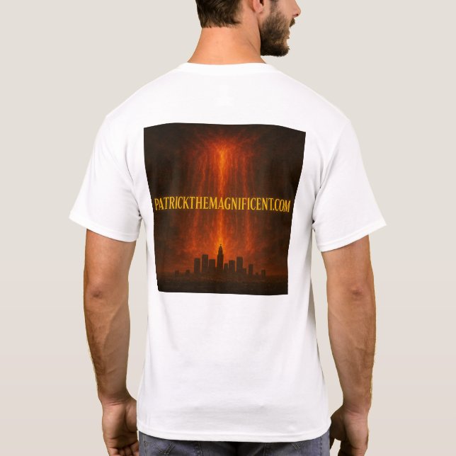 T-shirt Chemise ANGELDUCK avec PATRICKTHEMAGNIFICENT.COM  (Dos)