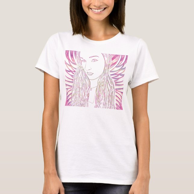 T-shirt Chemise angélique d'ange (Devant)
