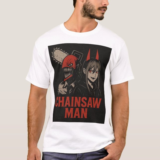 T-SHIRT CHEMISE ANIME FORTE (Devant)