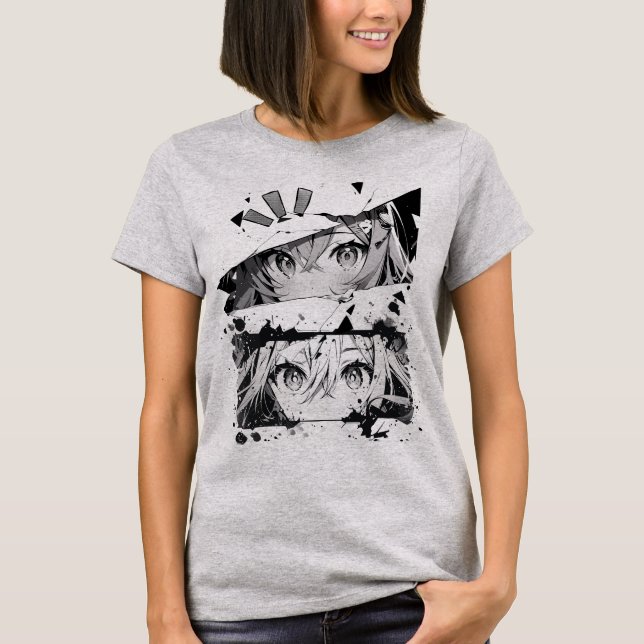 T-shirt Chemise Anime Manga (Devant)
