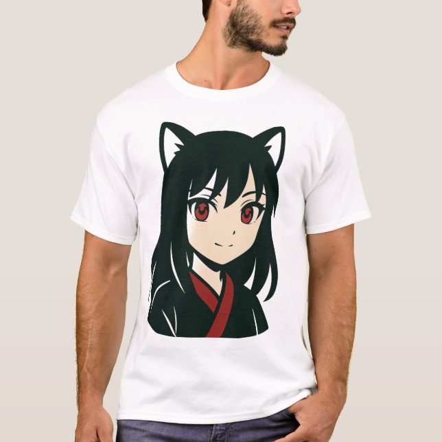 T-shirt chemise anime Sarin (Devant)