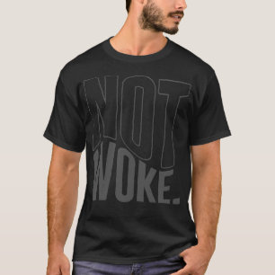 T-shirt Chemise anti-Woke, pas Woke Vintage Tee, Républica