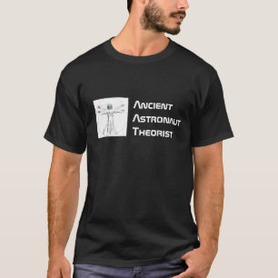 T-shirt Chemise antique de théoricien d'astronaute