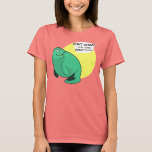 T-shirt Chemise apaisante de lamantin [femmes]