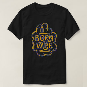 T-shirt Chemise APE   Né à Vape Gold Blue VapeGoat™