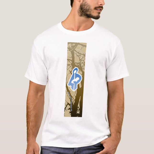 T-shirt Chemise apparente d'arbre de projet (Devant)