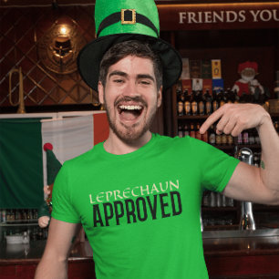 T-shirt Chemise approuvée Leprechaun