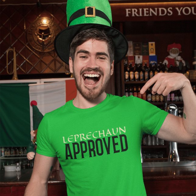 T-shirt Chemise approuvée Leprechaun (Créateur téléchargé)