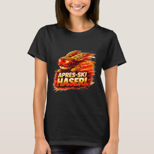 T-shirt Chemise après-ski haserl – cadeau de fête de ski d