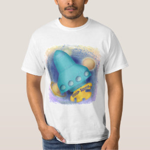 T-shirt Chemise Aqua Rocket