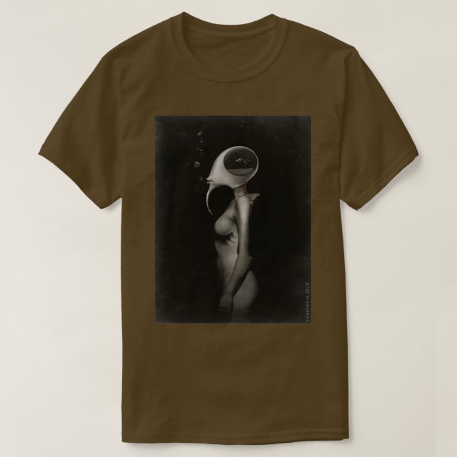 T-shirt Chemise Aquarium 2 (Design devant)