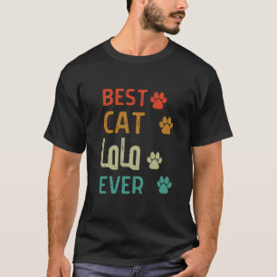 T-shirt Chemise arabe - Meilleure maman de chat Paws Vinta