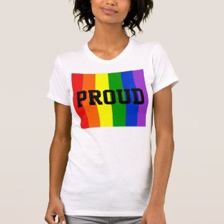 T-shirt Chemise Arc-en-ciel Gay Fière