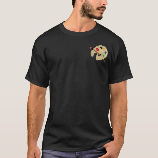 T-shirt Chemise ARTIST PALLET (Devant)