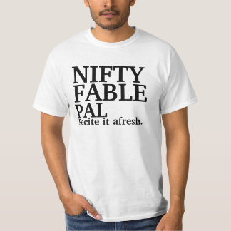 T-shirt Chemise astucieuse de copain de fable
