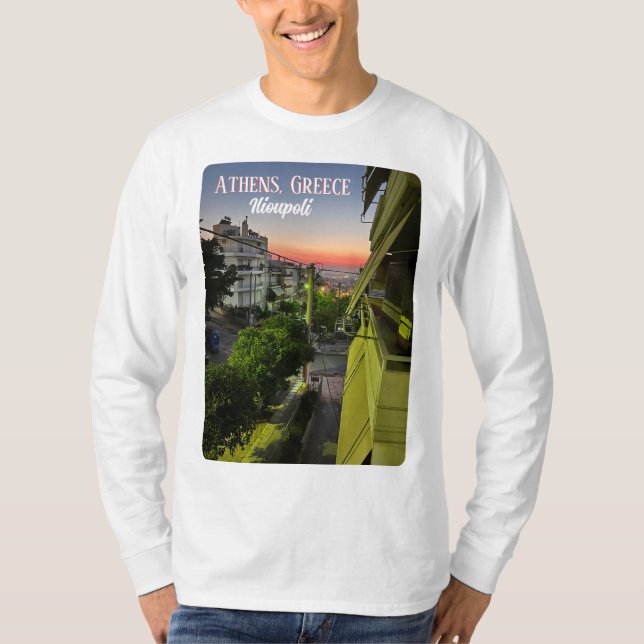 T-shirt Chemise Athènes Ilioupoli (Devant)