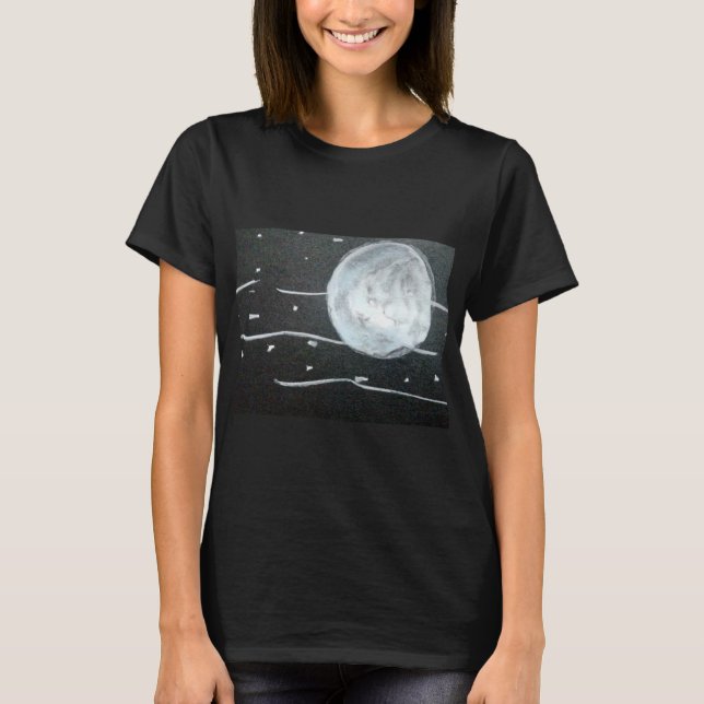 T-shirt Chemise au clair de lune (Devant)