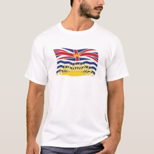 T-shirt Chemise au drapeau de la Colombie-Britannique