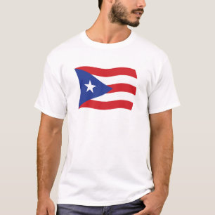 T-shirt Chemise au drapeau de Porto Rico