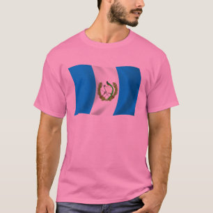 T-shirt Chemise au drapeau du Guatemala