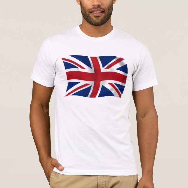 T-shirt Chemise au drapeau du Royaume-Uni (Devant)