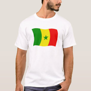 T-shirt Chemise au drapeau du Sénégal