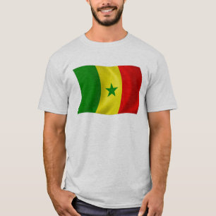 T-shirt Chemise au drapeau du Sénégal