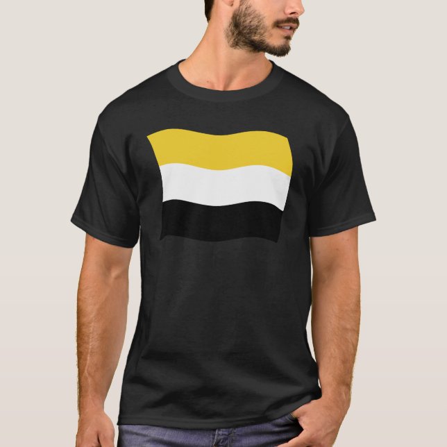 T-shirt Chemise au drapeau garifuna (Devant)