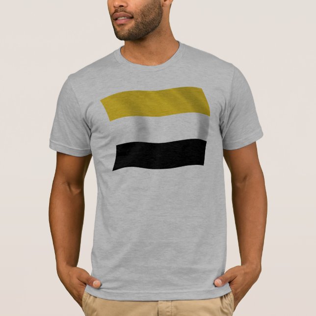 T-shirt Chemise au drapeau garifuna (Devant)