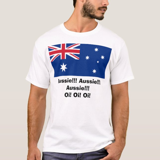 T-shirt Chemise, australienne ! ! ! Australien ! ! ! (Devant)