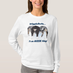 T-shirt Chemise australienne de berger de longue douille