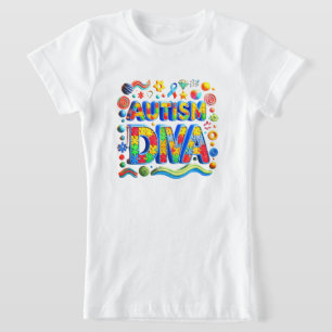 T-Shirt Chemise Autism Diva
