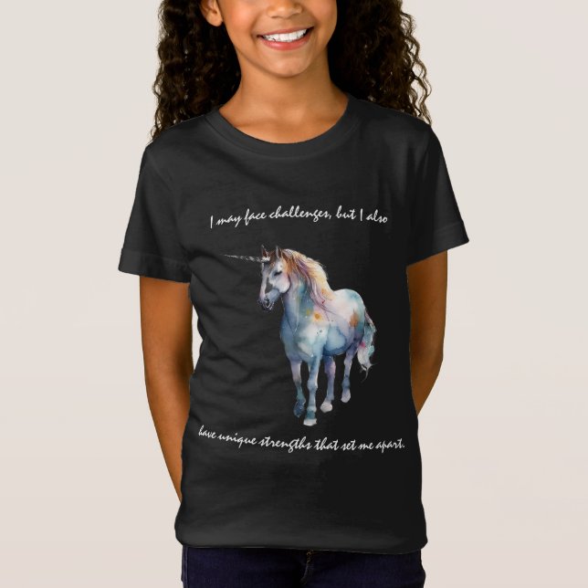 T-Shirt Chemise Autisme - Unique Forces (Devant)