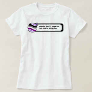 T-shirt Chemise automatique asexuelle de définition
