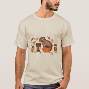 T-shirt Chemise Automne Capybara