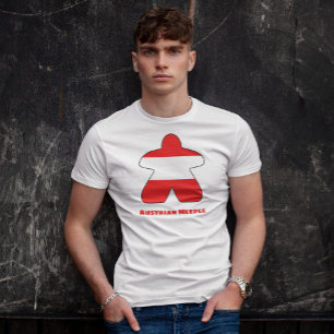 T-shirt Chemise autrichienne Meeple Mens
