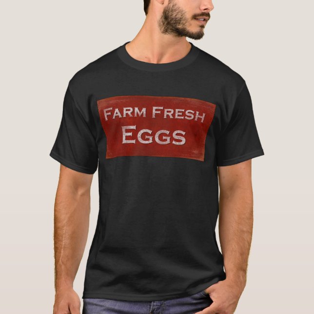 T-shirt Chemise aux oeufs frais (Devant)