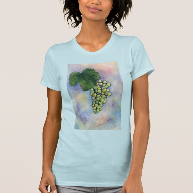 T-shirt Chemise aux raisins verts (Devant)
