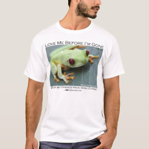 T-shirt Chemise aux yeux rouges de grenouille d'arbre
