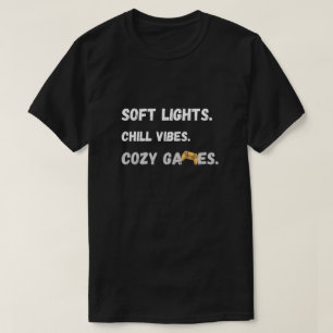 T-shirt Chemise avec citation Cozy Gamer Vibes